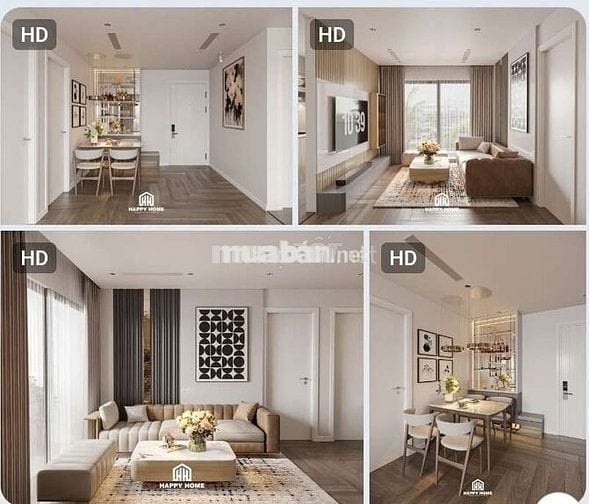 Cho thuê căn hộ 2PN – The Ninety Complex, 90 Đường Láng, Đống Đa