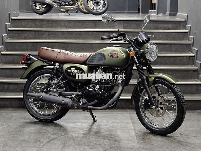 W175 XANH ARMY 2023 HỒ SƠ CẦM TAY ODO 4800KM