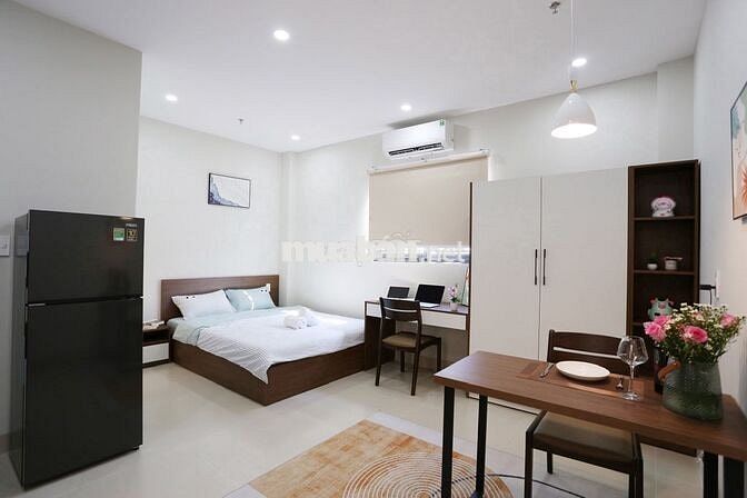 CHO THUÊ CHDV STUDIO FULL NỘI THẤT - TT BÌNH THẠNH - NGÃ TƯ HÀNG XANH