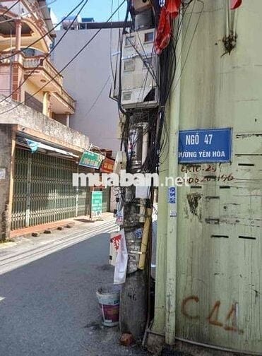 cần bán lô đất ngõ 47 yên hoà yên nghĩa