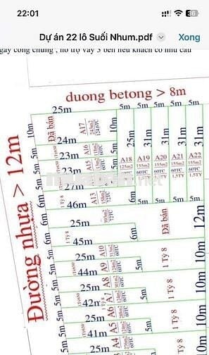 LỐC F0, TỌA LẠC TẠI PHƯỜNG HẮC DỊCH, 22 lô