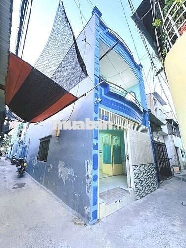 🏠 2 TỶ 3 – 
NHÀ 2 MẶT TIỀN HẺM – 21/4 THẠNH LỘC 14, Q12  CHỢ CẦU ĐỒNG