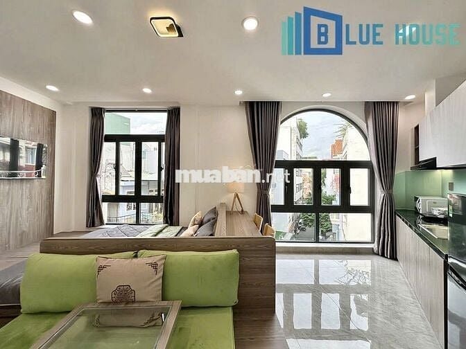 Cho thuê phòng 40m2 Full NT Ban công thoáng Bùi Đình Túy gần Hàng Xanh