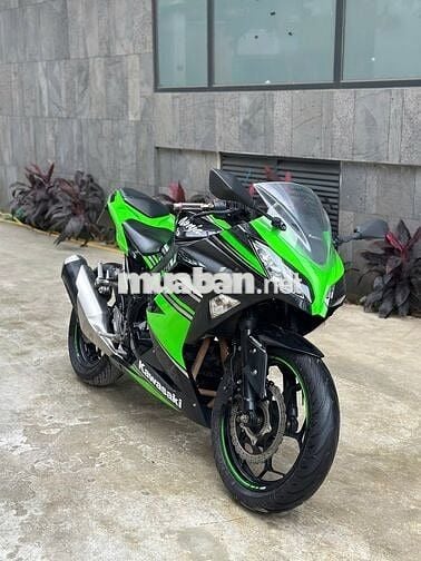 Kawasaki Ninja 300 2017 xanh có trả góp trao đổi ✅