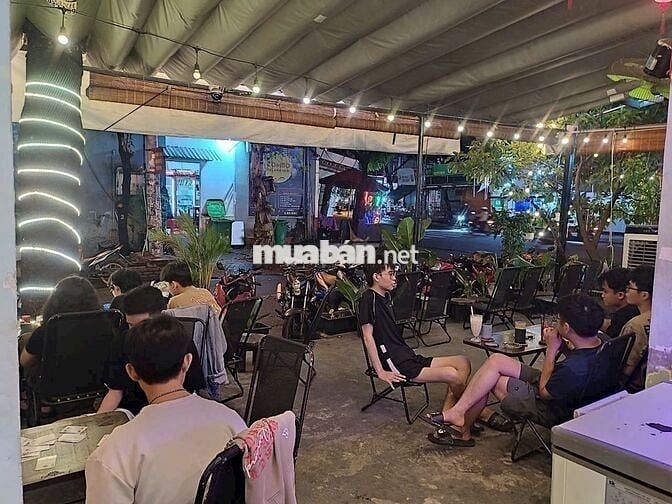 Sang quán COFFEE cực đẹp 2 Mặt tiền đông đúc, có 6 phòng trọ cho thuê