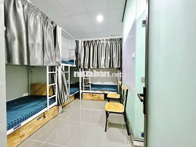 KTX nam bao trọn gói, máy giặt FREE ngay ĐH Ngân Hàng - 4p đi bộ