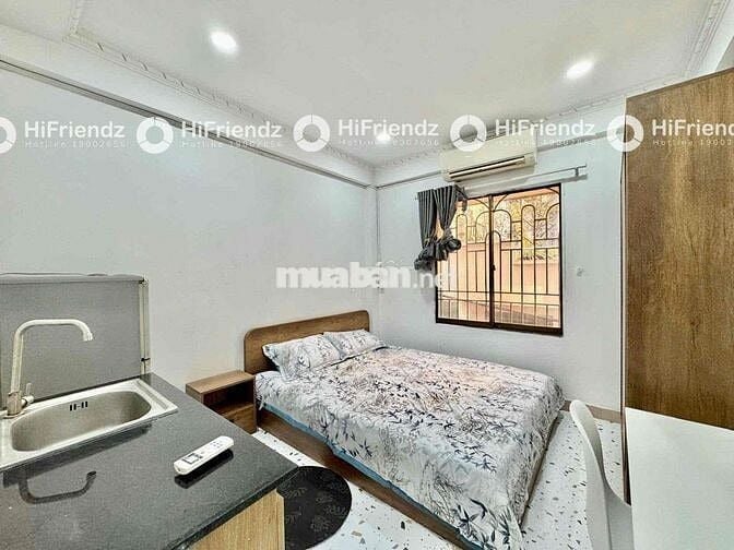 CHO THUÊ PHÒNG NỘI THẤT CƠ BẢN - CÓ CỬA SỔ - GẦN BỜ KÈ HS-TS