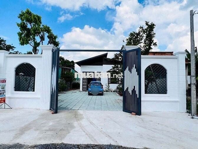 Nhà vườn mái thái - Củ Chi: 455m2 (10x46) - 150m2 thổ cư. Giá 2 tỷ 850