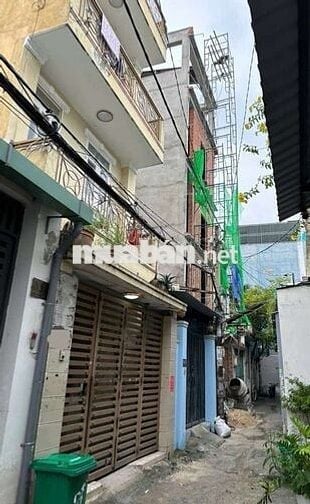 BÁN ĐẤT - TẶNG NHÀ C4 - TIỆN XÂY 6 TẦNG - SỔ VUÔNG A4 - QUANG TRUNG