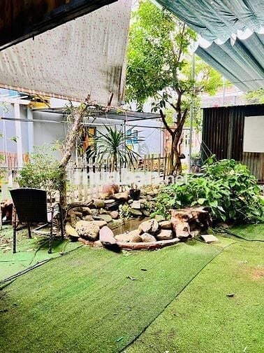 phòng trọ có bếp sân vườn rộng rãi gần cầu Hoà Xuân