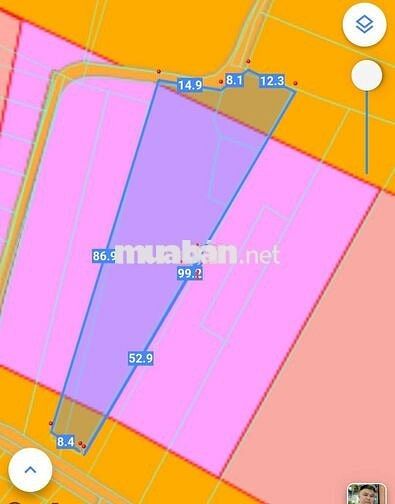 BÁN ĐẤT MẶT TIỀN DH 417 (TO VĨNH DIỆN) tân phước khánh bình dương.