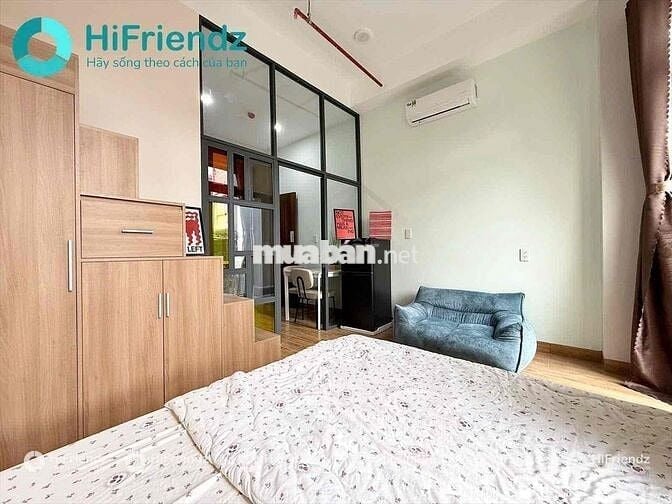 CHO THUÊ CHDV 1PN TÁCH BẾP BAN CÔNG MỚI XÂY FULL NỘI THẤT QUẬN GÒ VẤP