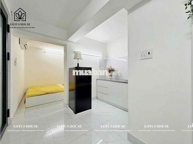 CHO THUÊ 1 PHÒNG NGỦ TÁCH BẾP FULL NỘI THẤT NGAY AEON TÂN PHÚ