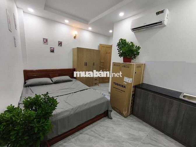 CHÍNHCHỦ CHO THUÊ PHÒNG CAO CẤP 3TR4 THANG MÁY XỊN TÁCH BẾPCỬA SỔ TRỜI