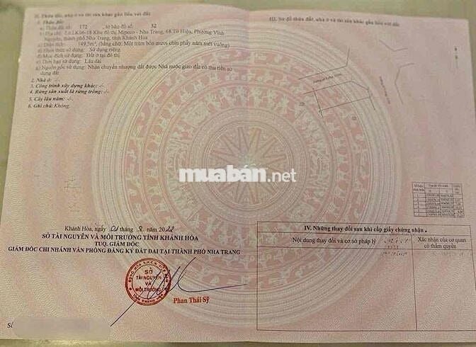 Lô Góc 2 Măt Tiền Đã Có Sổ Riêng  KĐT Mipeco Vĩnh Nguyên Nha Trang