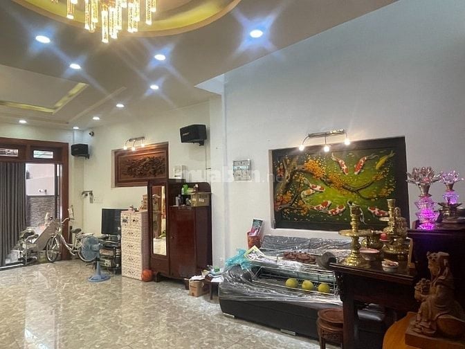🔥💯Nhà đẹp đường Xe Hơi 6,4x13,5m 4 tầng 4PN SÁT MT BÀ HOM, CHỢ P/LÂM