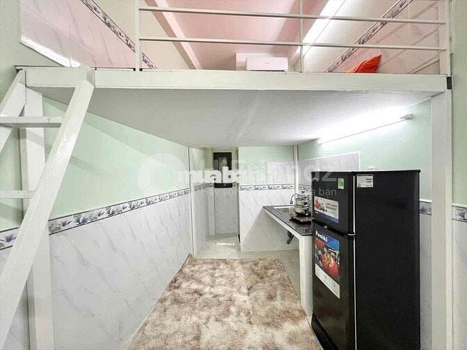 PHÒNG CÓ GÁC VỊ TRỊ NGAY GIÁP BÌNH THẠNH GIÁ RẺ FULL NỘI THẤT
