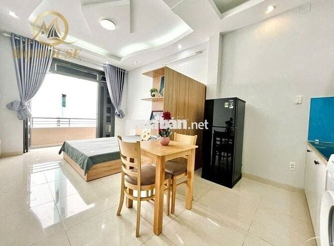 Căn Hộ 1PN ban công Full nội thất máy giặt riêng ngayCvien 23.9