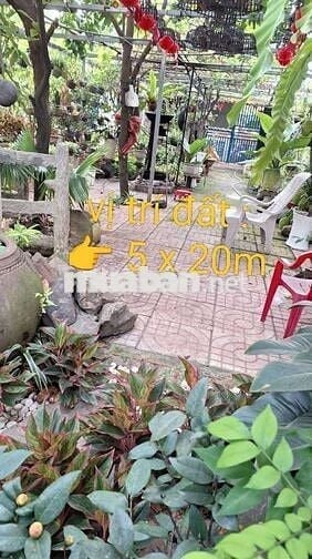🆘CHÍNH CHỦ GỬI BÁN ĐẤT 5 x 20m THỊ TRẤN HÓC MÔN, GẦN CHỢ BỆNH VIỆN