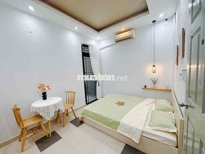 Cho Thuê Căn Hộ 1pn Tách Bếp Rộng Thoáng Full NT Ngay Ký Con Quận 1