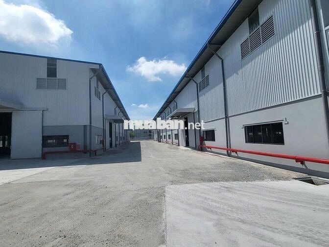 CHO THUÊ KHO XƯỞNG BẾN LỨC LONG AN 4306M2 GIÁ CHỈ 150TR- PCCC TỰ ĐỘNG