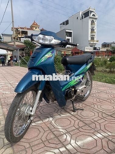 Xe Wave đời 2002 xanh dương dân chơi