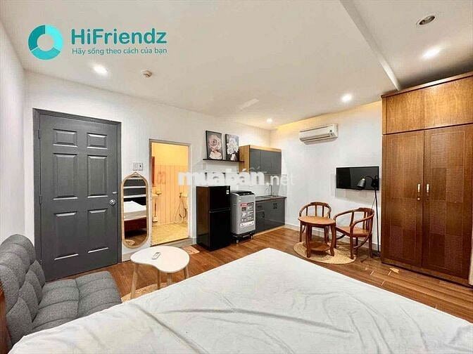 Cho thuê Căn Hộ Full nội thất - Mặt tiền đường lớn - Thang máy