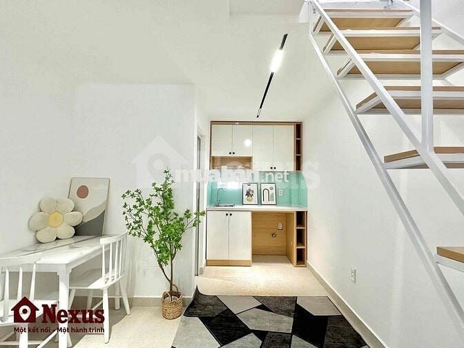 CĂN HỘ 1 TRỆT 1 LỬNG full nội thất MÁY GIẶT RIÊNG gần PHÚ MỸ HƯNG Q7