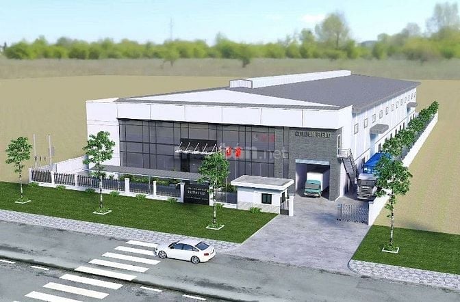 Bán xưởng kcn hải sơn Long An dt 5000m 