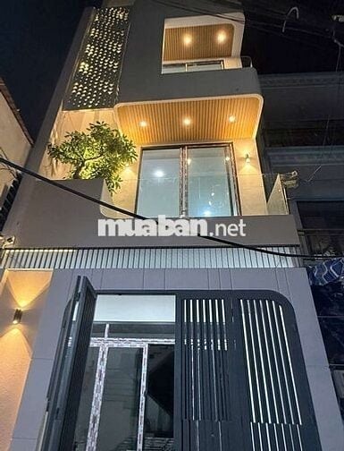 CHO THUÊ NHÀ 5X22( TRỆT+2LẦU+4PHÒNG+4WC)TRỐNG SUỐT MỚI 100%