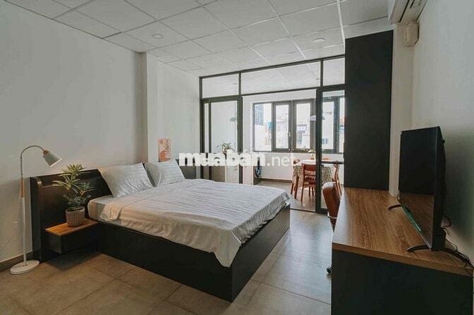 CHO THUÊ CĂN HỘ FULL NỘI THẤT TÁCH BẾP-THOÁNG GIÁ RẺ GẦN CHỢ BẾN THÀNH