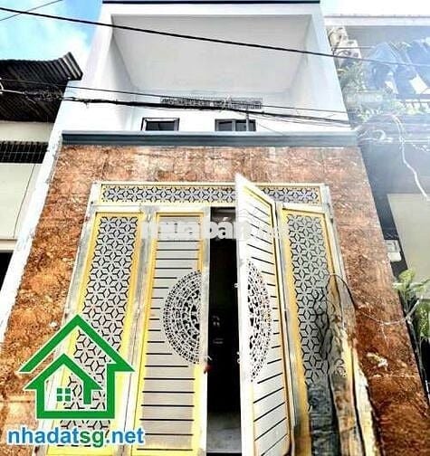 NHÀ MỚI 2 TẦNG – LÊ VĂN QUỚI – SÁT NGÃ TƯ BỐN XÃ – 3PN - 2WC - Ở NGAY