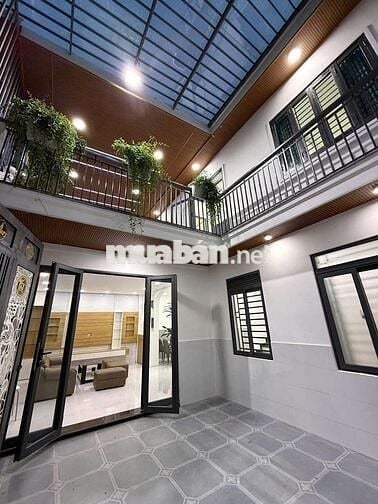 Cho thuê villa Mới Đẹp Hiện Đại, 3pn 4wc, Thạnh Lộc 08 Quận 12