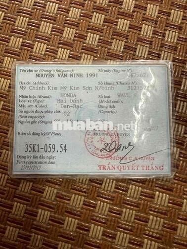bán xe wave máy móc ổn giá cả hợp lý