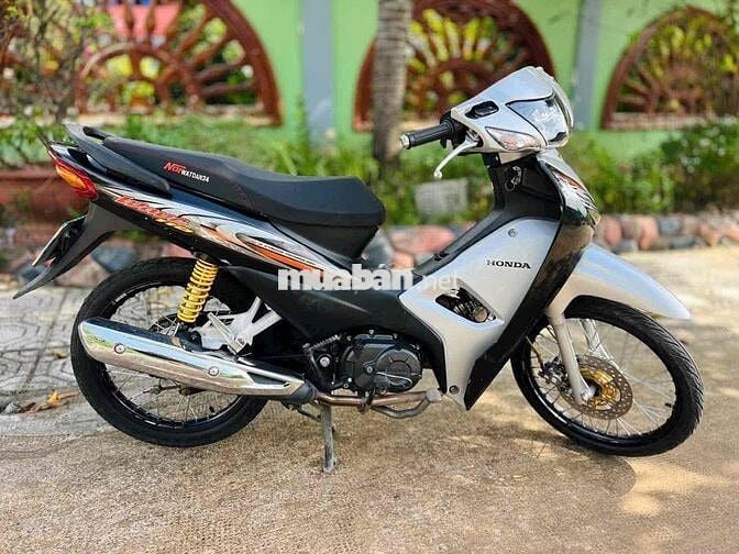 Wave A110 đầu vuông, full kiểng, máy 54zz