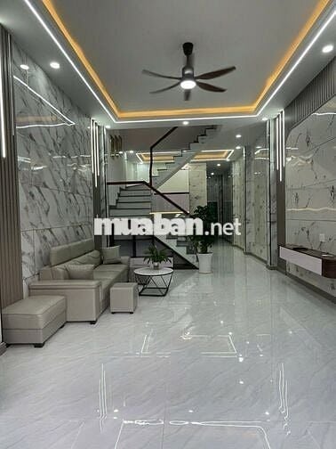 BÁN NHÀ 4M X 9M - TÂN THỚI HIỆP - GIÁ 1,489 TỶ - CÁCH CẦU VƯỢT 200M.