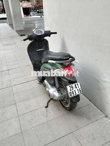 Xe máy Piaggio Liberty màu xanh lá