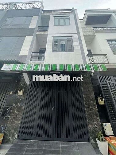 Siêu đẹp 4x14. 1 trệt 2 lầu 4 phòng ngủ 3vc