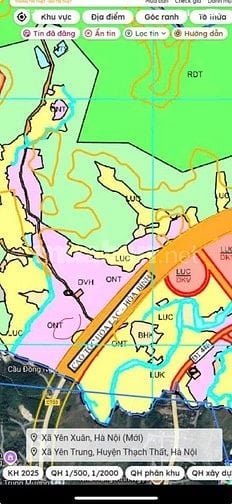 Chính chủ bán 404m2 đất tại xã Yên Trung, Thạch Thất, Hà Nội