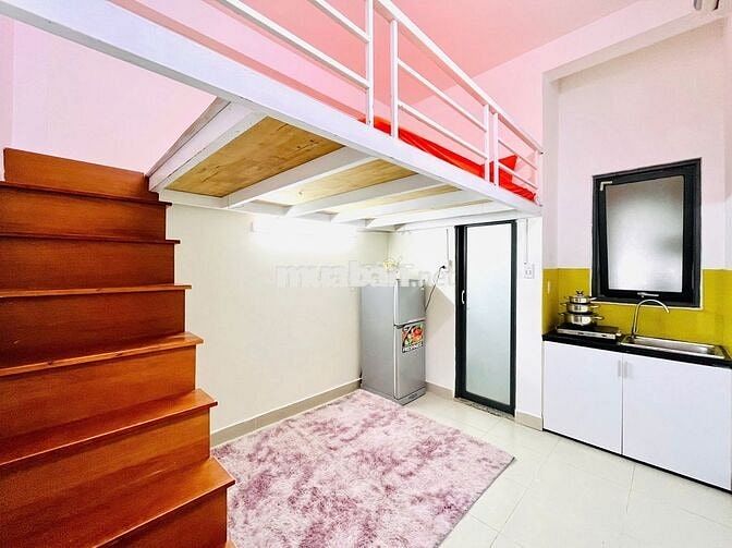 PHÒNG DUPLEX CỰC XINH GẦN ĐH VĂN LANG FULL NỘI THẤT - SIÊU ANH NINH