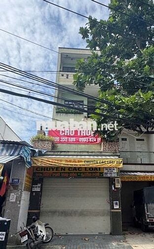 Cho thuê nhà mặt tiền đường Phú Thọ Hòa, dt 4x30 trệt 4 lầu