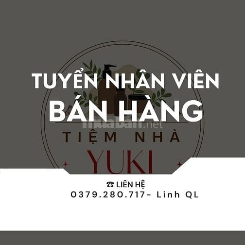 Cần tuyển nhân viên làm parttime /Fulltime ở Gò Vấp 
