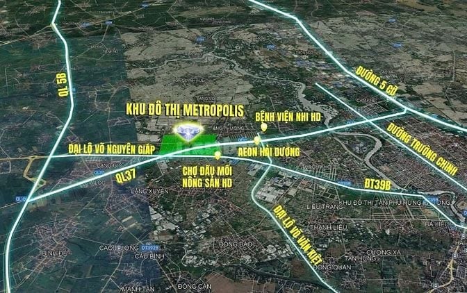 Chính thức nhận booking dự án Thành Đông Metropolis- Thị Trấn Gia Lộc 