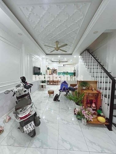 BÁN NHÀ MỚI TÂN PHÚ, PHƯỜNG TÂN SƠN NHÌ, HẺM XE HƠI, 43M2, NHỈNH 6 TỶ