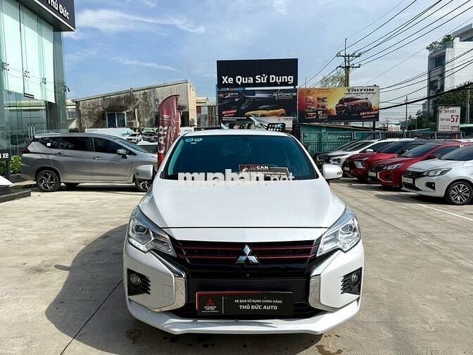 Mitsubishi Attrage Pre 2023 Trắng - Odo 21.100km