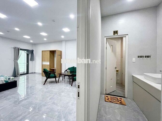 🏠Căn Hộ Cao Cấp 40m2 _ Full Nội Thất - Máy Giặt Riêng Mặt Tiền LVQ📍