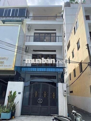 Cho thuê nhà mặt tiền đường Tân Sơn Nhì, dt 4x27 trệt 3 lầu