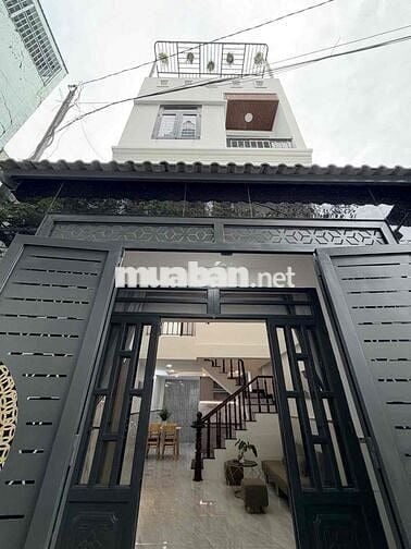 Nhà Mới, Đẹp, 4 Tầng, Đ.Lê Văn Quới, Hẻm ô tô, sổ hồng riêng, ở ngay
