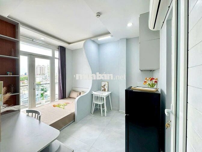 Cho thuê 1PN ban công, tách bếp - Bùi Đình Tuý, Bình Thạnh gần Q1, Q2