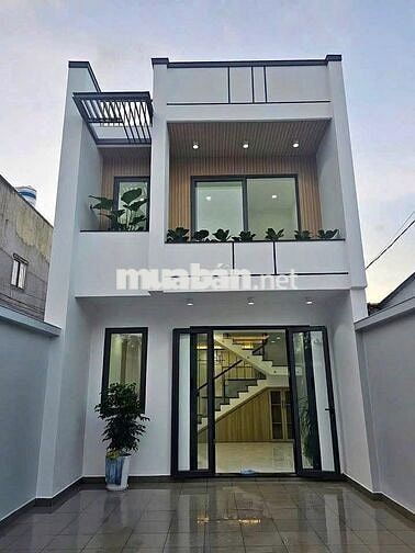 NHÀ LẦU 2 MẶT TIỀN - 1 LÔ CUỐI CÙNG - CHỈ 1TY980 (CÒN GIẢM)